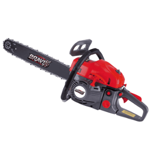 BRAVIX 18 inch 3.2HP 58cc 2 Stroke Chainsaw Machine for Wood Cutting & Carpentry Use